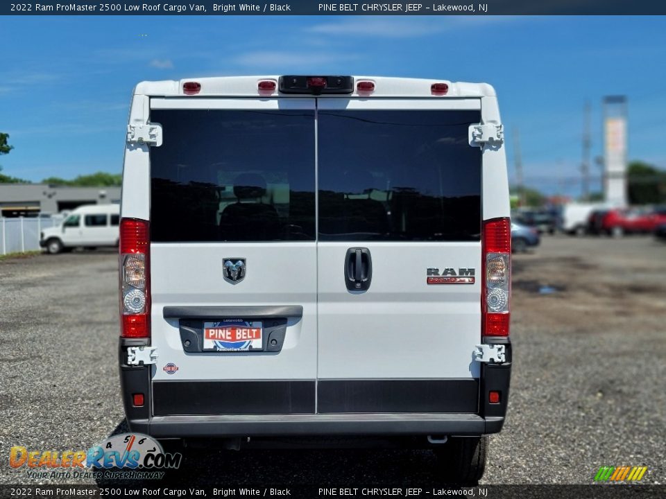 2022 Ram ProMaster 2500 Low Roof Cargo Van Bright White / Black Photo #5