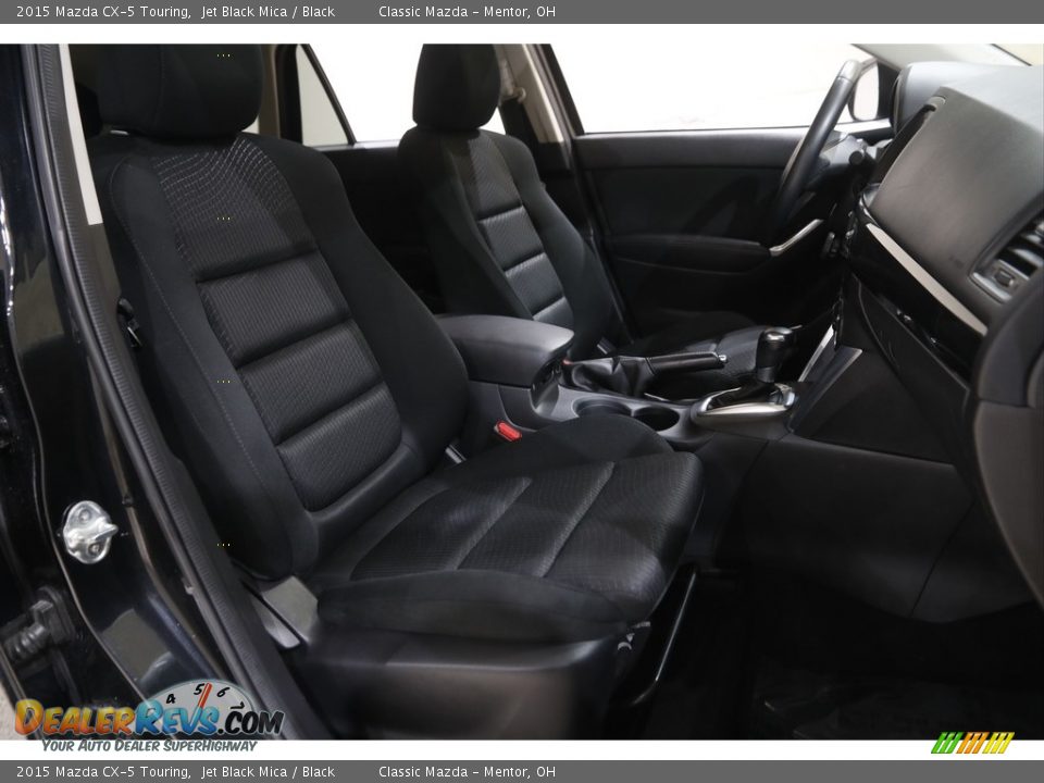 2015 Mazda CX-5 Touring Jet Black Mica / Black Photo #14