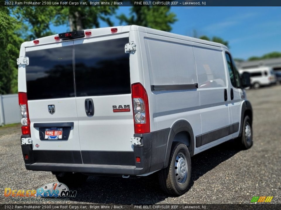 2022 Ram ProMaster 2500 Low Roof Cargo Van Bright White / Black Photo #6