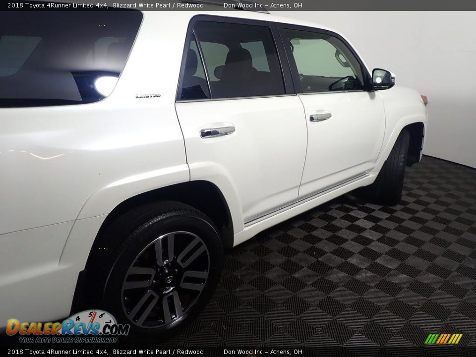 2018 Toyota 4Runner Limited 4x4 Blizzard White Pearl / Redwood Photo #21