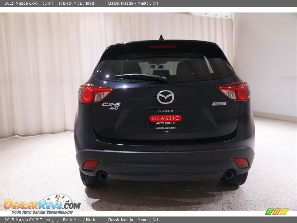 2015 Mazda CX-5 Touring Jet Black Mica / Black Photo #17