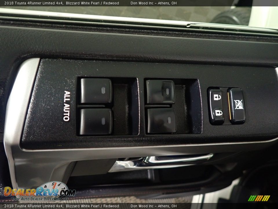 2018 Toyota 4Runner Limited 4x4 Blizzard White Pearl / Redwood Photo #23