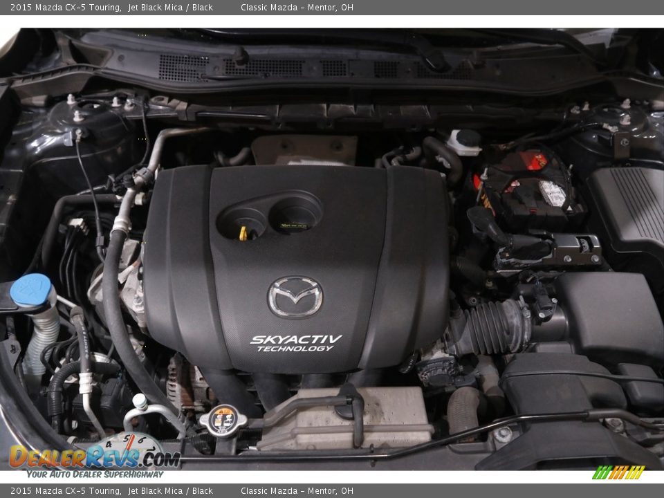 2015 Mazda CX-5 Touring Jet Black Mica / Black Photo #18