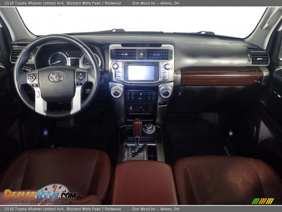 2018 Toyota 4Runner Limited 4x4 Blizzard White Pearl / Redwood Photo #26