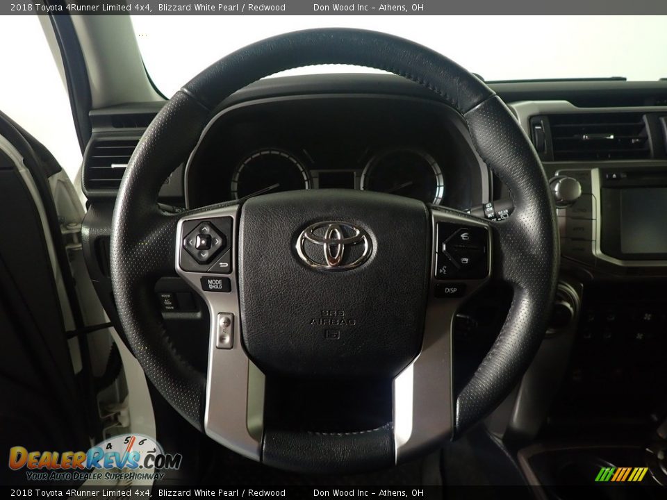 2018 Toyota 4Runner Limited 4x4 Blizzard White Pearl / Redwood Photo #29