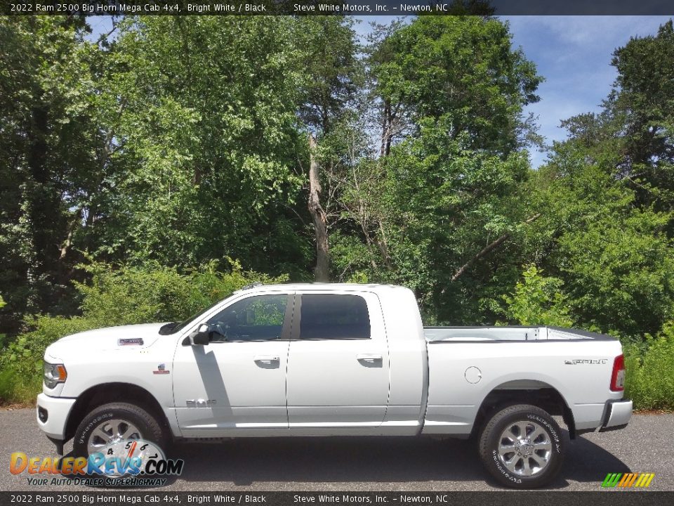 Bright White 2022 Ram 2500 Big Horn Mega Cab 4x4 Photo #1