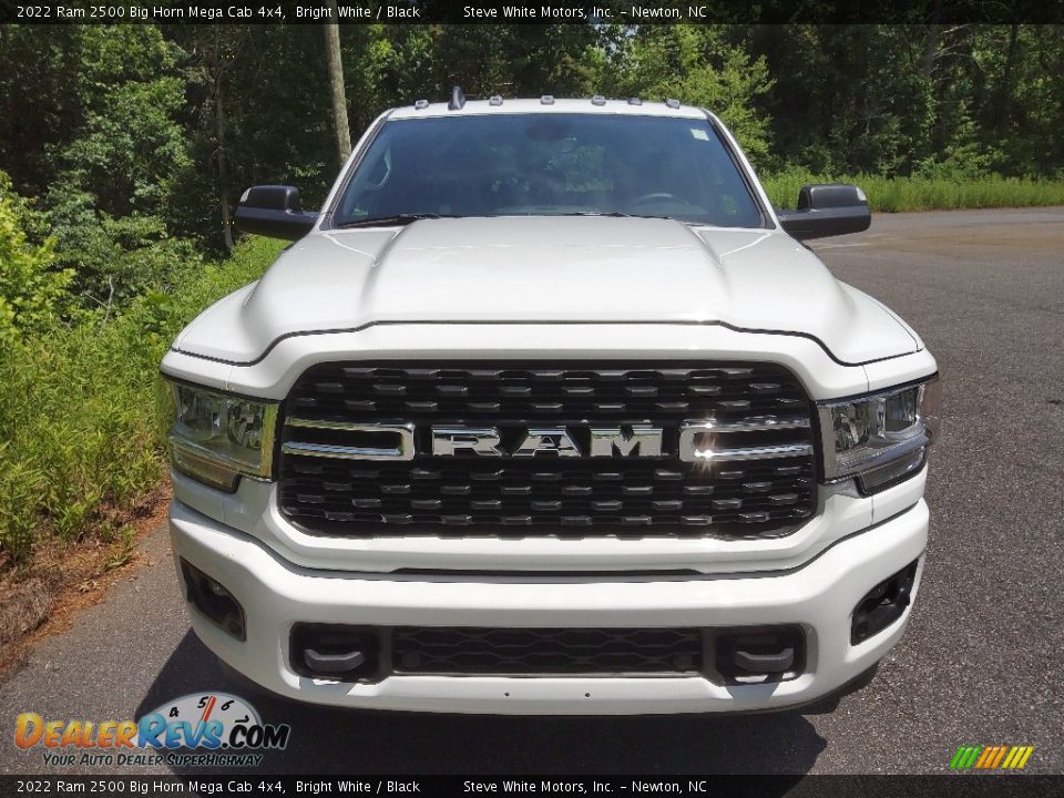 2022 Ram 2500 Big Horn Mega Cab 4x4 Bright White / Black Photo #3