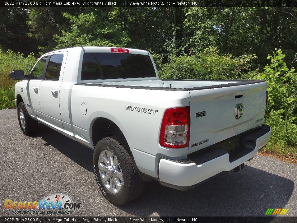 2022 Ram 2500 Big Horn Mega Cab 4x4 Bright White / Black Photo #9