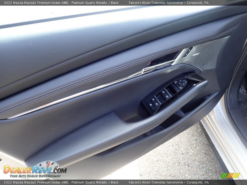 2022 Mazda Mazda3 Premium Sedan AWD Platinum Quartz Metallic / Black Photo #16