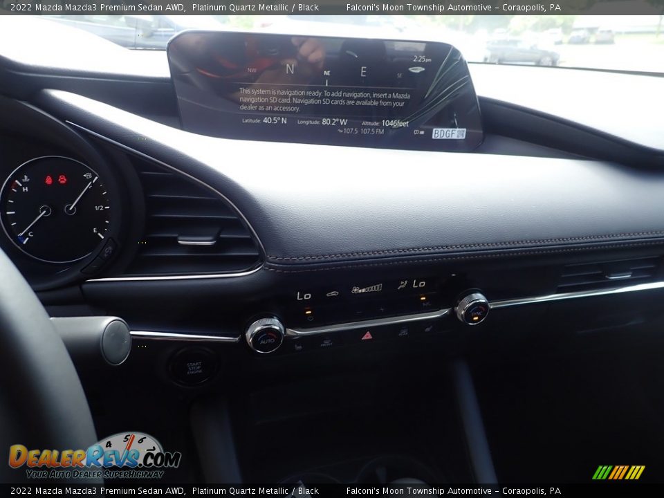 2022 Mazda Mazda3 Premium Sedan AWD Platinum Quartz Metallic / Black Photo #18