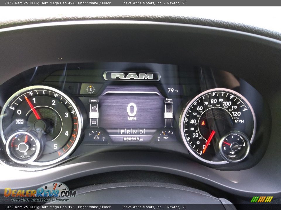 2022 Ram 2500 Big Horn Mega Cab 4x4 Gauges Photo #22