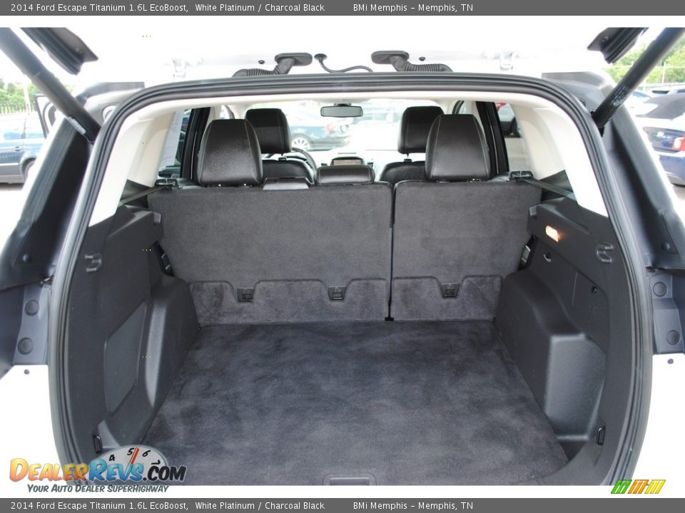 2014 Ford Escape Titanium 1.6L EcoBoost White Platinum / Charcoal Black Photo #21