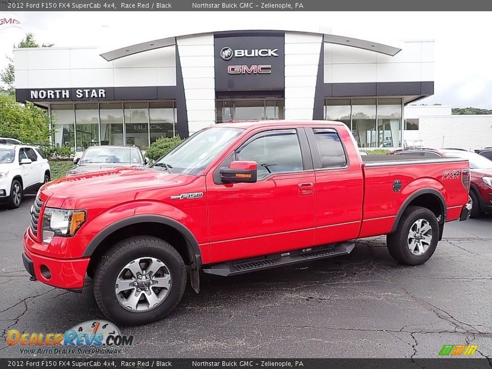2012 Ford F150 FX4 SuperCab 4x4 Race Red / Black Photo #1
