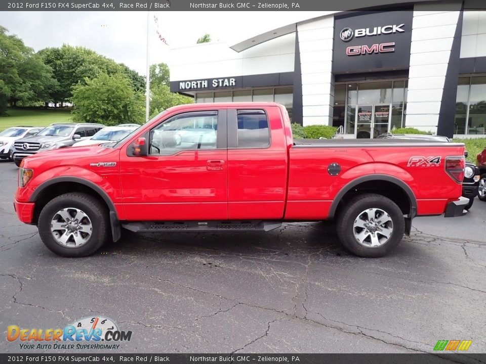 2012 Ford F150 FX4 SuperCab 4x4 Race Red / Black Photo #2