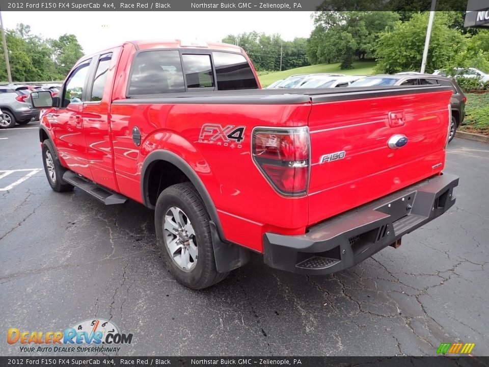 2012 Ford F150 FX4 SuperCab 4x4 Race Red / Black Photo #3