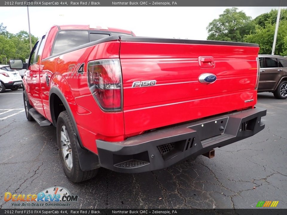2012 Ford F150 FX4 SuperCab 4x4 Race Red / Black Photo #4