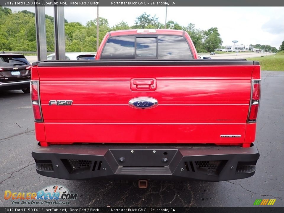 2012 Ford F150 FX4 SuperCab 4x4 Race Red / Black Photo #5