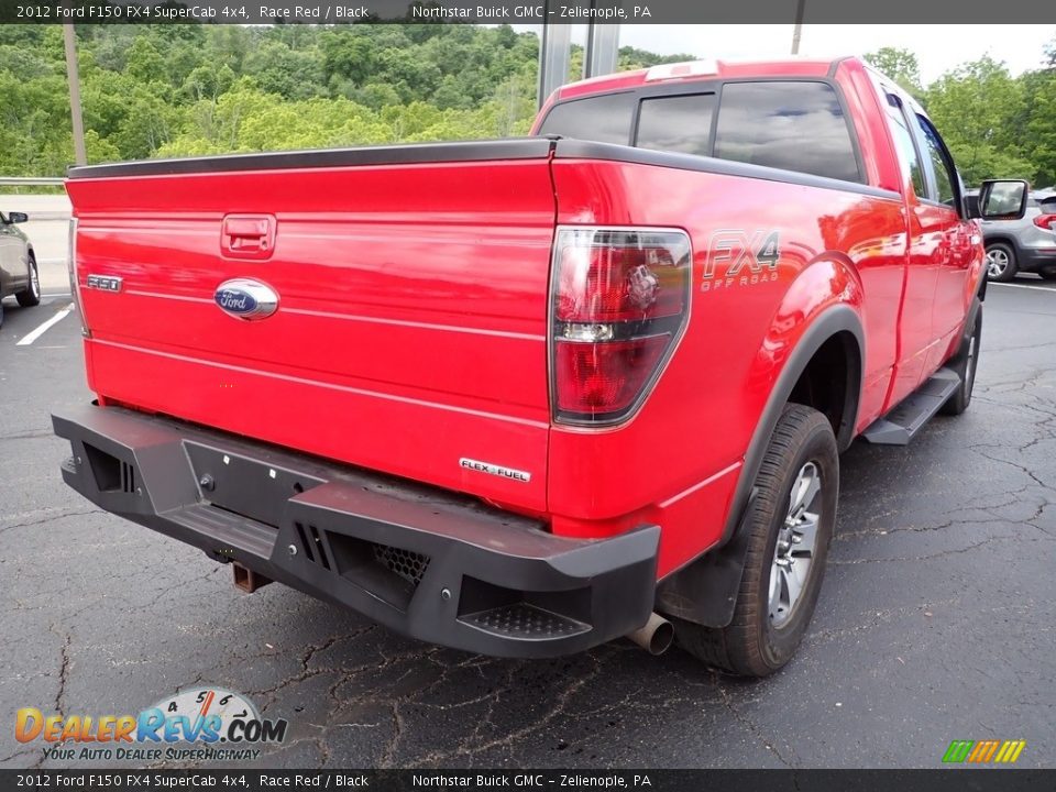 2012 Ford F150 FX4 SuperCab 4x4 Race Red / Black Photo #6