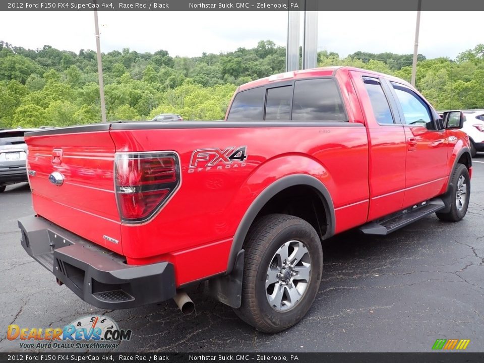 2012 Ford F150 FX4 SuperCab 4x4 Race Red / Black Photo #7