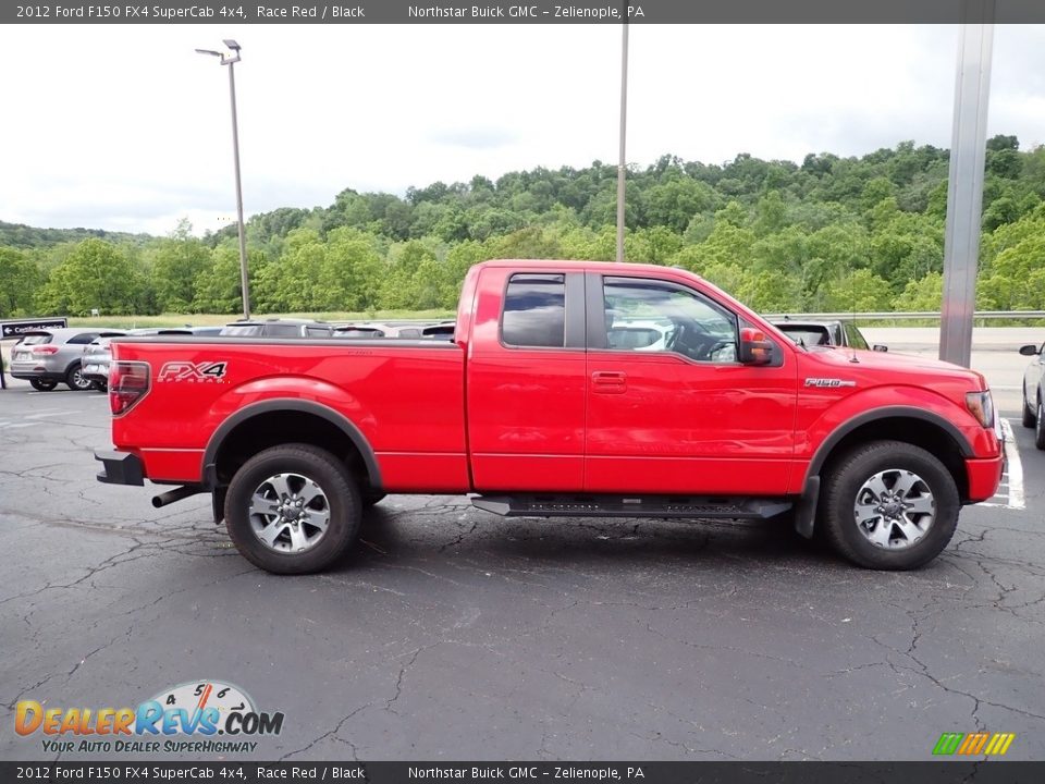 2012 Ford F150 FX4 SuperCab 4x4 Race Red / Black Photo #8