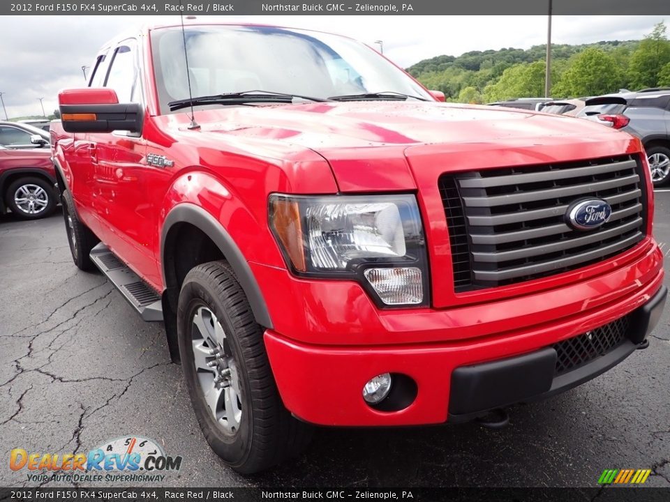 2012 Ford F150 FX4 SuperCab 4x4 Race Red / Black Photo #9