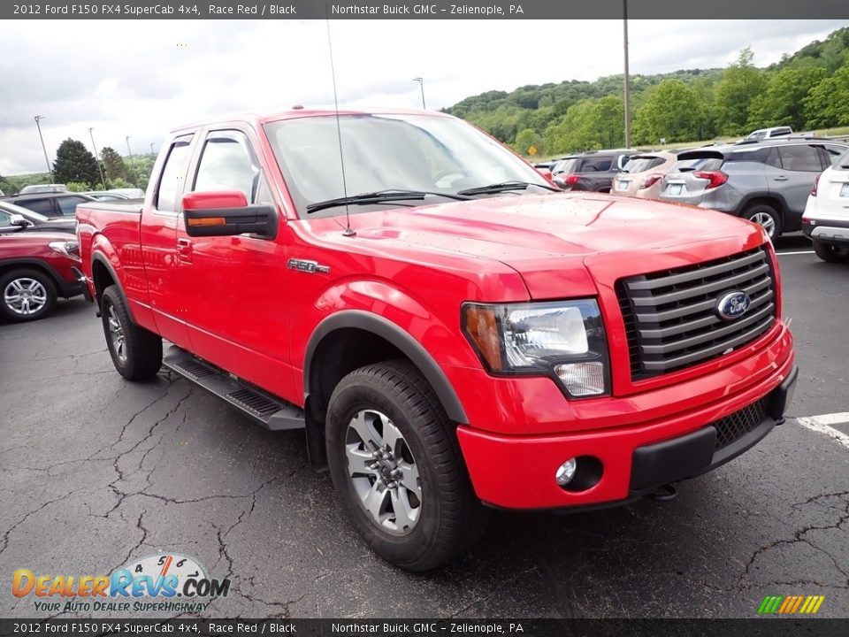 2012 Ford F150 FX4 SuperCab 4x4 Race Red / Black Photo #10