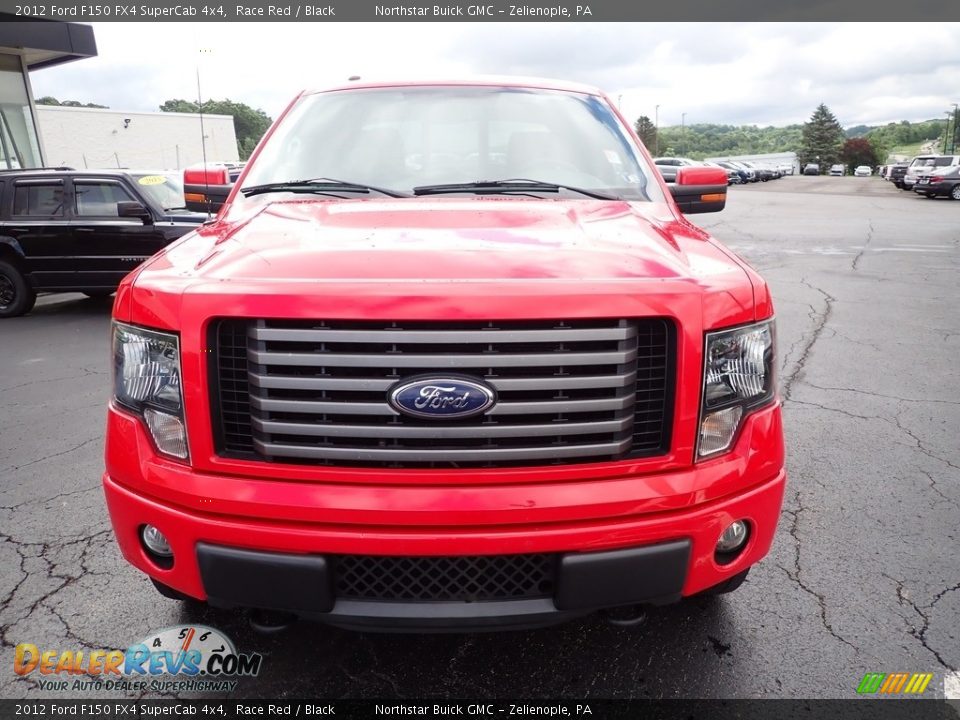2012 Ford F150 FX4 SuperCab 4x4 Race Red / Black Photo #11