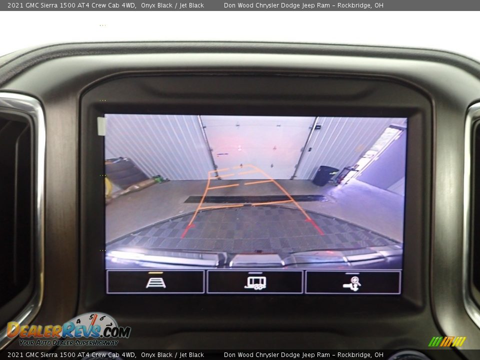 2021 GMC Sierra 1500 AT4 Crew Cab 4WD Onyx Black / Jet Black Photo #3