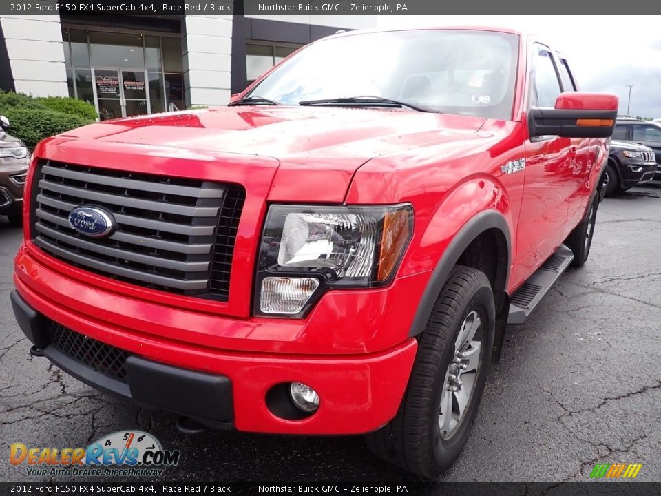2012 Ford F150 FX4 SuperCab 4x4 Race Red / Black Photo #12