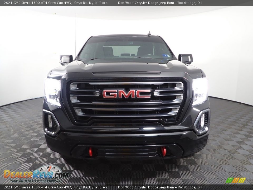 2021 GMC Sierra 1500 AT4 Crew Cab 4WD Onyx Black / Jet Black Photo #5