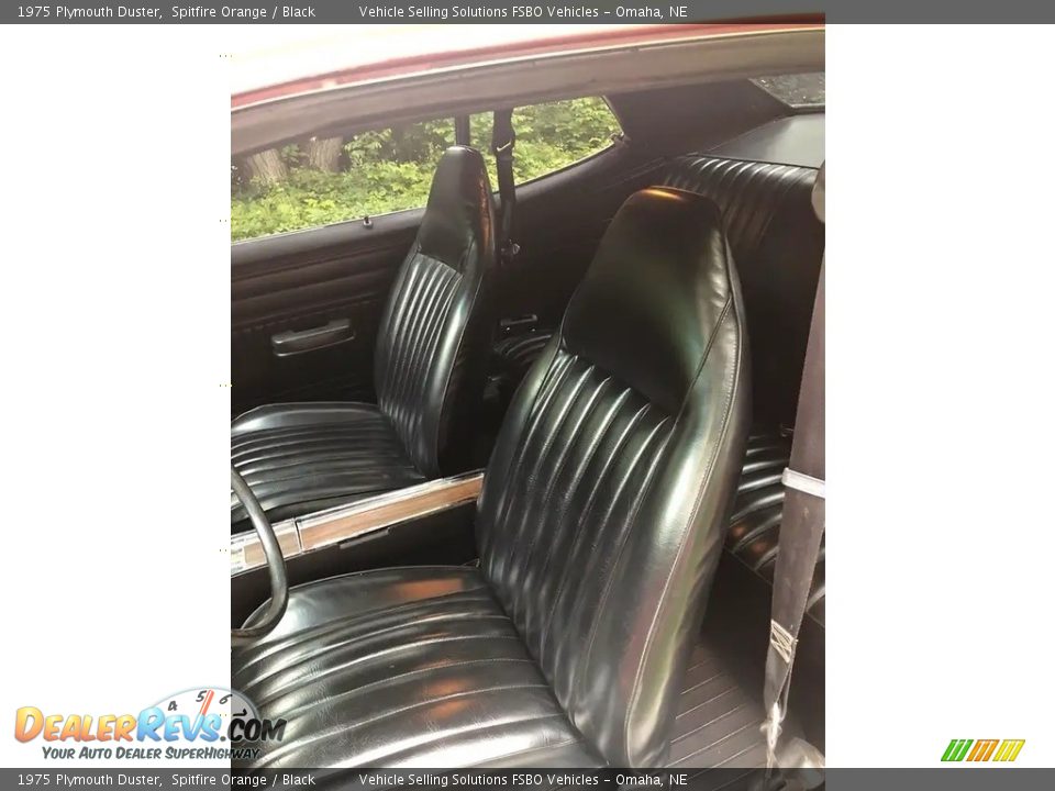 Front Seat of 1975 Plymouth Duster  Photo #2