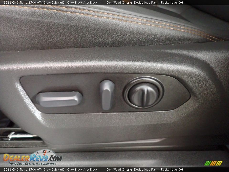 2021 GMC Sierra 1500 AT4 Crew Cab 4WD Onyx Black / Jet Black Photo #14