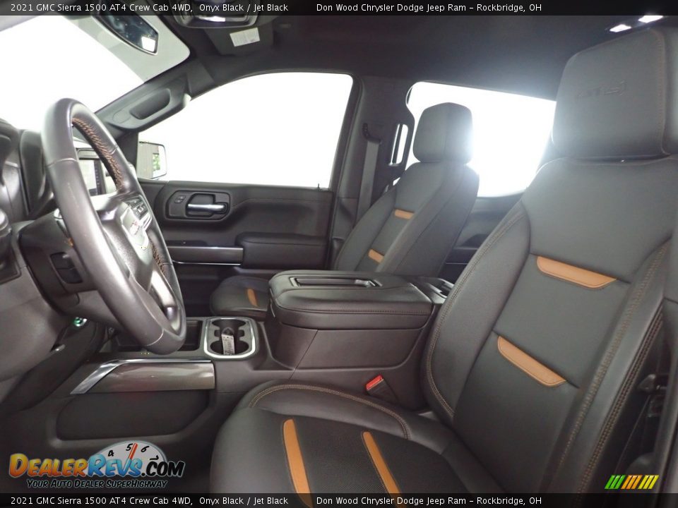 2021 GMC Sierra 1500 AT4 Crew Cab 4WD Onyx Black / Jet Black Photo #15