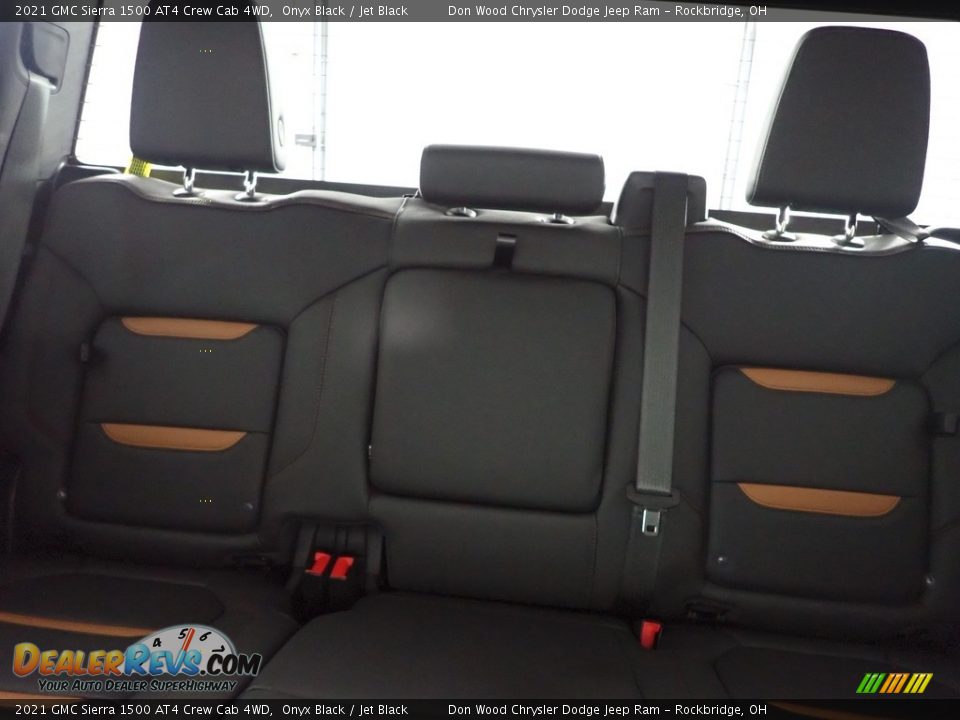 2021 GMC Sierra 1500 AT4 Crew Cab 4WD Onyx Black / Jet Black Photo #23