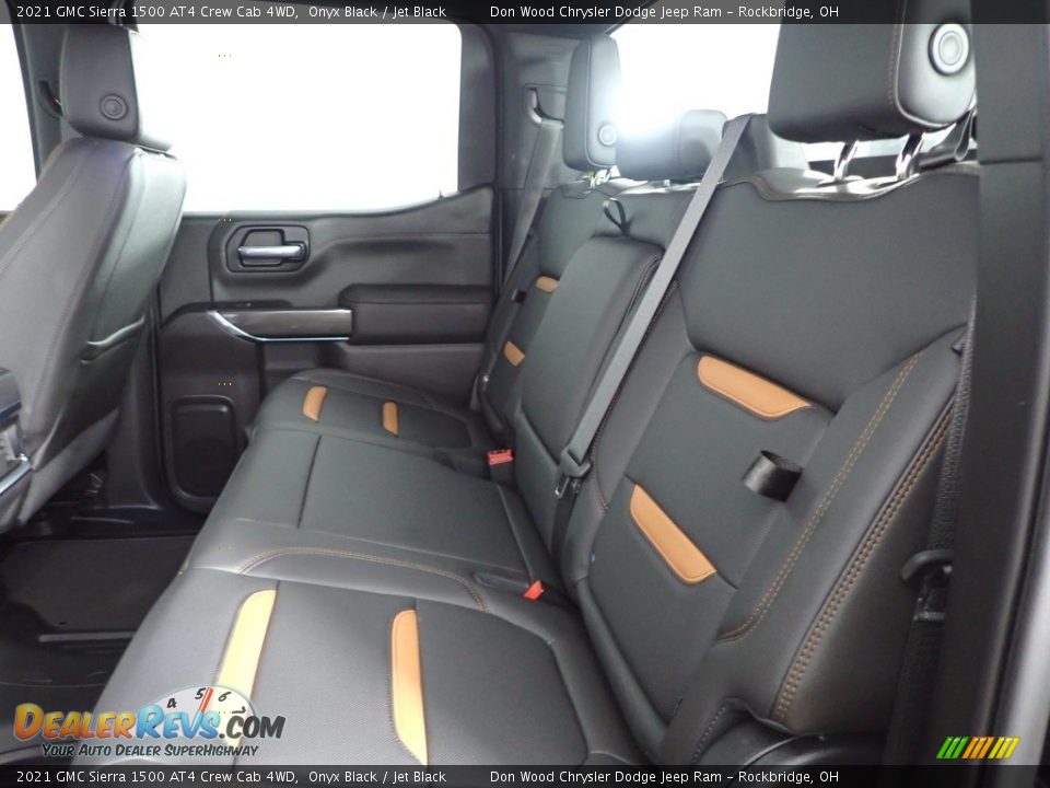 2021 GMC Sierra 1500 AT4 Crew Cab 4WD Onyx Black / Jet Black Photo #25