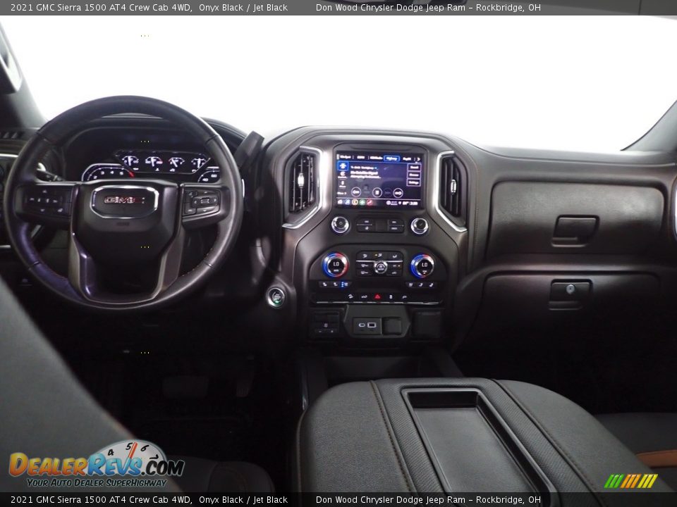 2021 GMC Sierra 1500 AT4 Crew Cab 4WD Onyx Black / Jet Black Photo #26