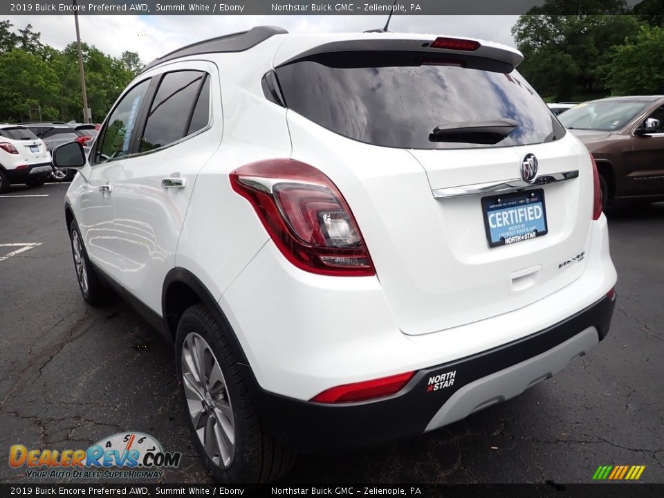 2019 Buick Encore Preferred AWD Summit White / Ebony Photo #4