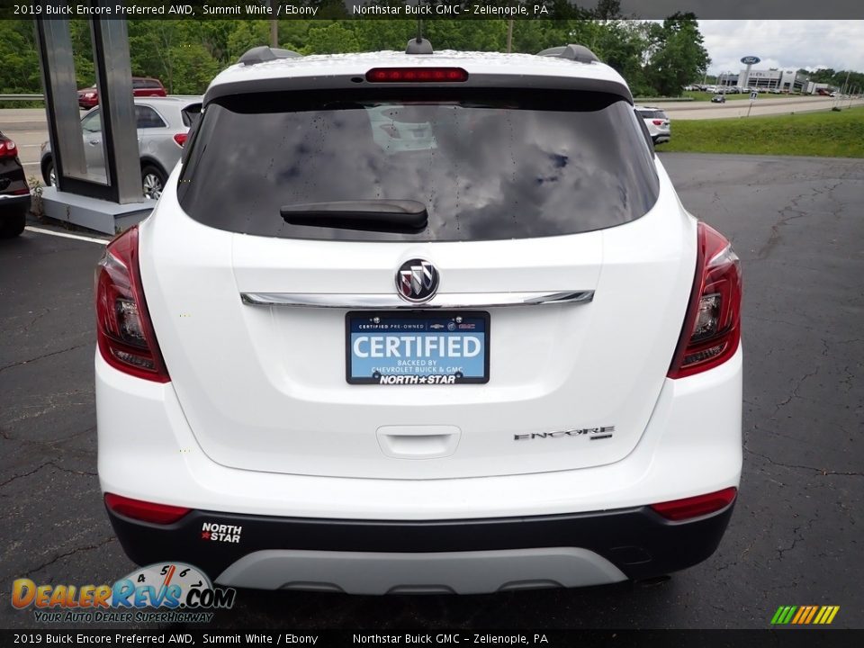 2019 Buick Encore Preferred AWD Summit White / Ebony Photo #5