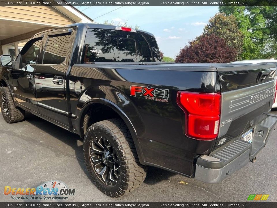 2019 Ford F150 King Ranch SuperCrew 4x4 Agate Black / King Ranch Kingsville/Java Photo #8