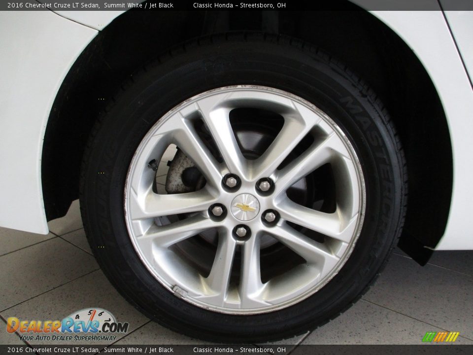 2016 Chevrolet Cruze LT Sedan Summit White / Jet Black Photo #6