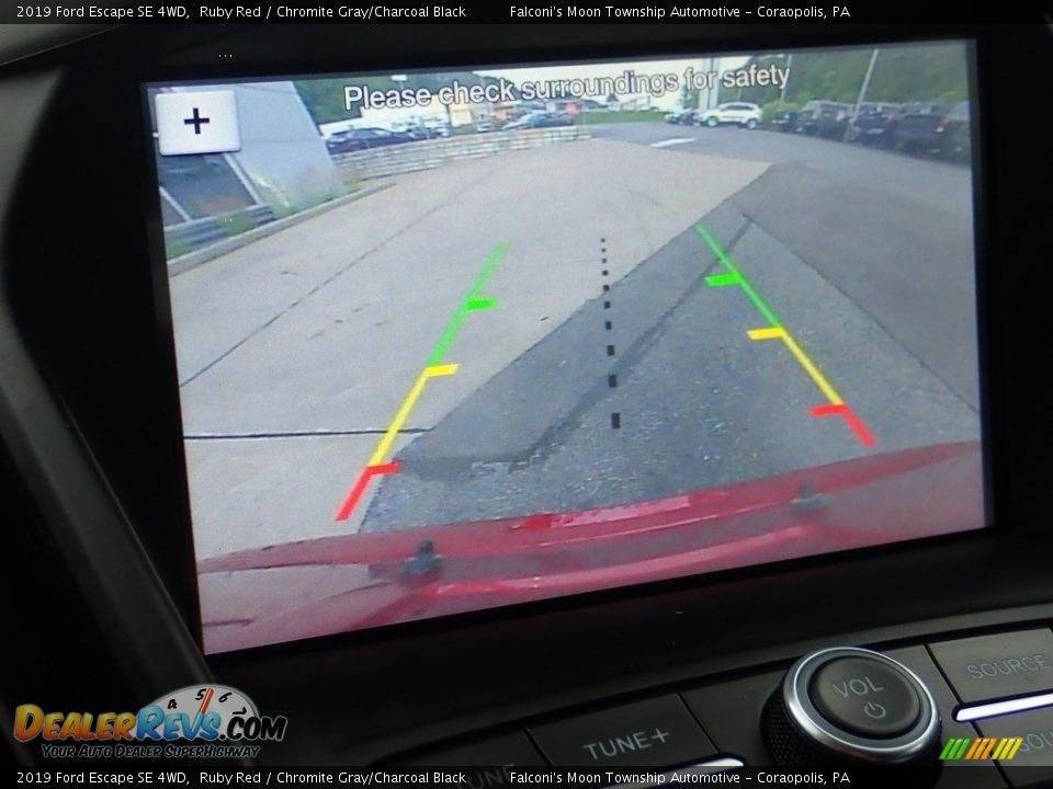 2019 Ford Escape SE 4WD Ruby Red / Chromite Gray/Charcoal Black Photo #29