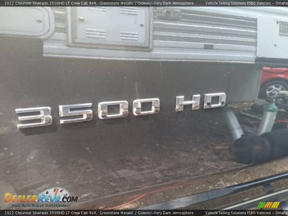 2022 Chevrolet Silverado 3500HD LT Crew Cab 4x4 Greenstone Metallic / Gideon/­Very Dark Atmosphere Photo #6