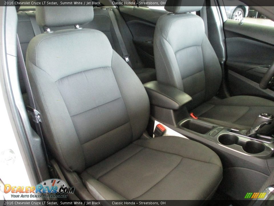 2016 Chevrolet Cruze LT Sedan Summit White / Jet Black Photo #18