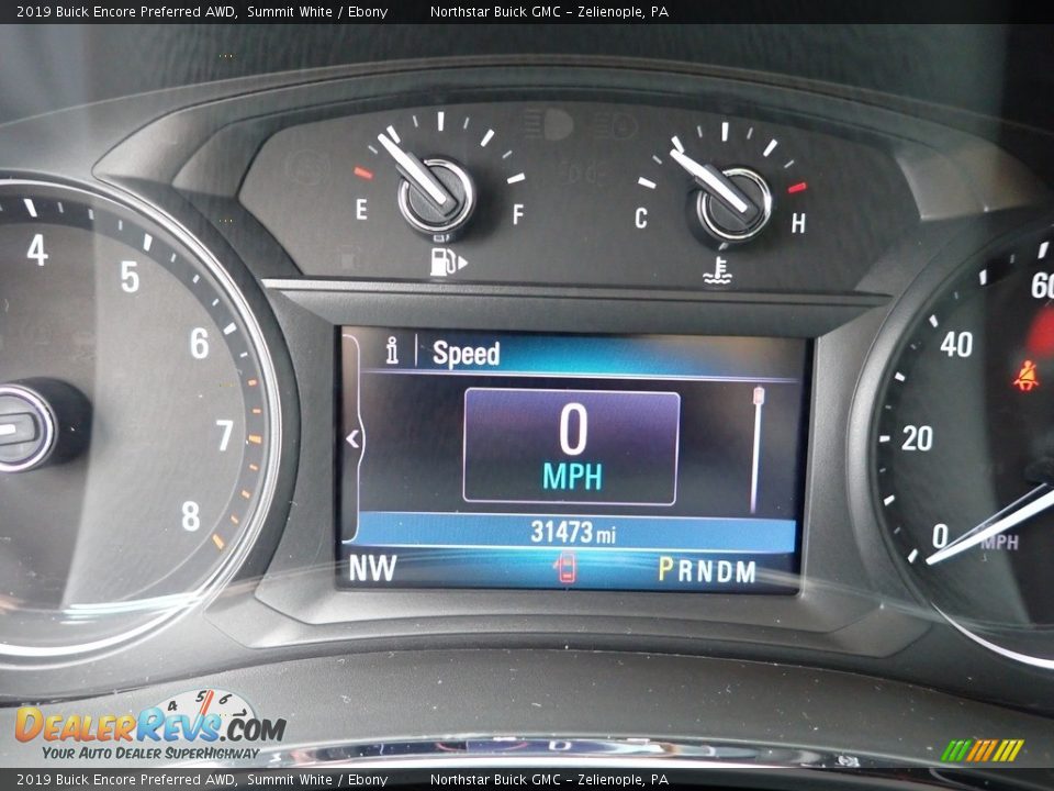 2019 Buick Encore Preferred AWD Summit White / Ebony Photo #23