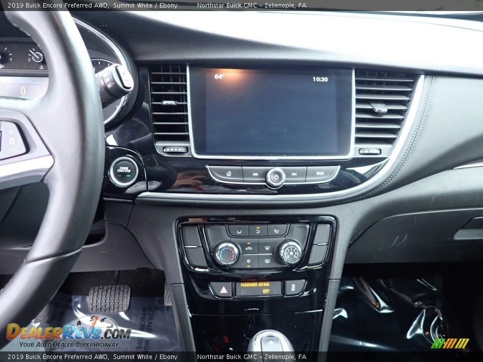 2019 Buick Encore Preferred AWD Summit White / Ebony Photo #24
