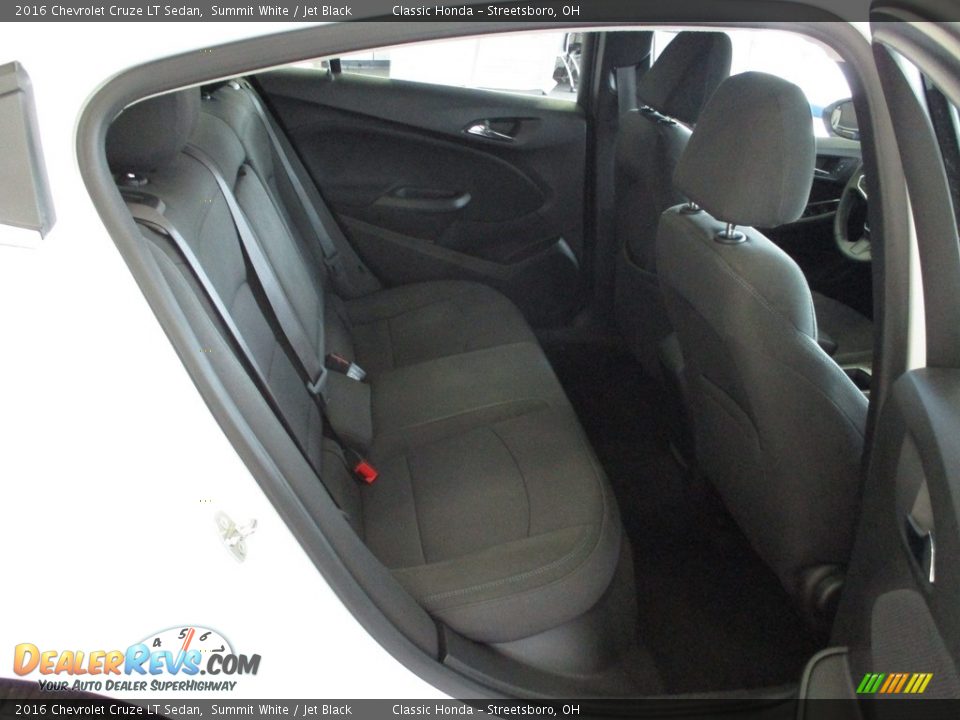 2016 Chevrolet Cruze LT Sedan Summit White / Jet Black Photo #20