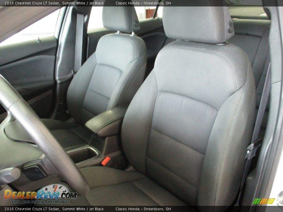2016 Chevrolet Cruze LT Sedan Summit White / Jet Black Photo #27