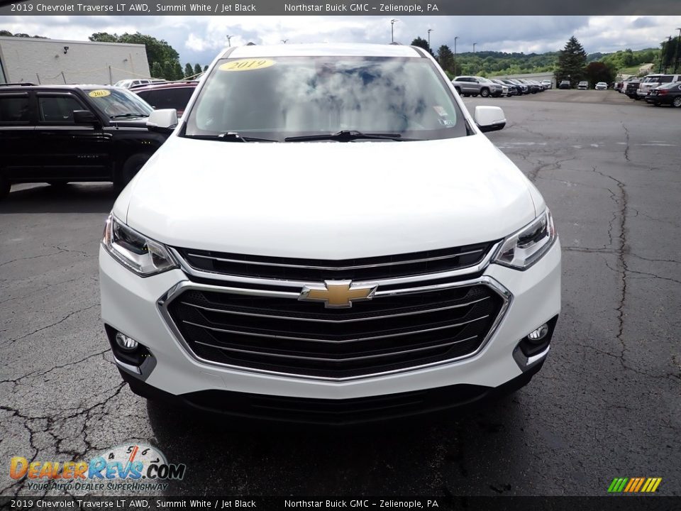 2019 Chevrolet Traverse LT AWD Summit White / Jet Black Photo #11