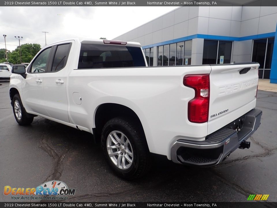 2019 Chevrolet Silverado 1500 LT Double Cab 4WD Summit White / Jet Black Photo #4