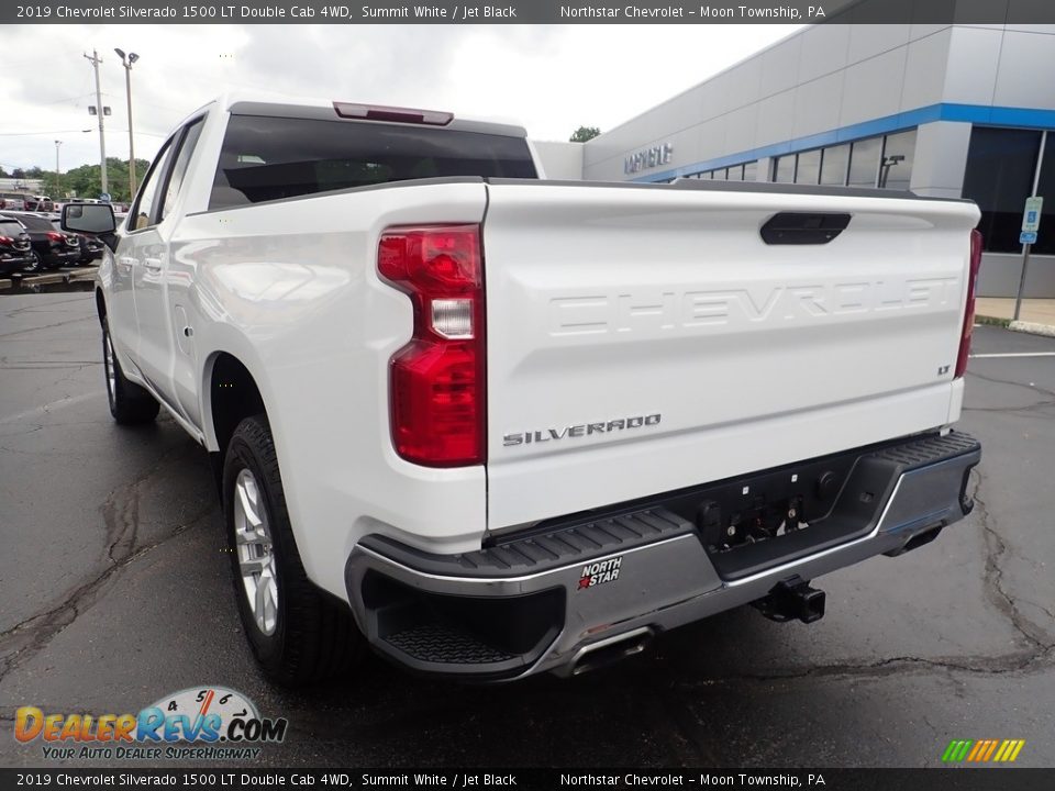 2019 Chevrolet Silverado 1500 LT Double Cab 4WD Summit White / Jet Black Photo #5